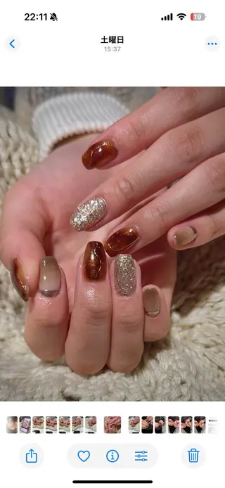 ネイル m kaori𓃟のネイルデザイン