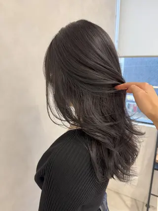 セミロング TLUUS本店所属・大阪梅田/髪質改善/ Sakura🦋.*のヘアスタイル