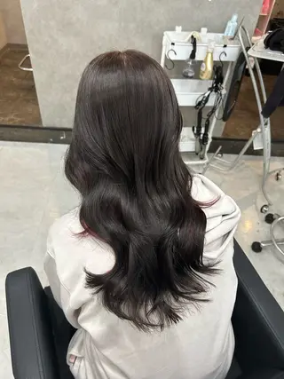 セミロング MAHO/透明感カラ ー/髪質改善🍒のヘアスタイル