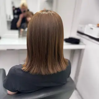 ロング カラー 透け上品ハイトーン 職人ゆうと🤍のヘアスタイル