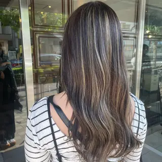 ロング ふるはし みなのヘアスタイル