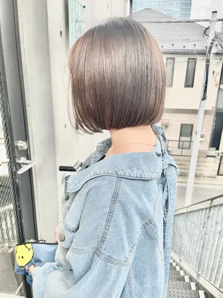 ショート カラー ショートボブ縮毛矯正 髪質改善のプロ山道潤のヘアスタイル