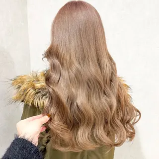 ロング カラー 🎀ミルクティー/暖 色×レイヤー/マリアのヘアスタイル