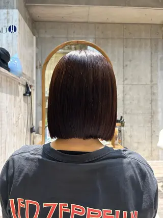 ミディアム カラー LA・BEAU 赤羽店所属・千葉 優奈のヘアスタイル