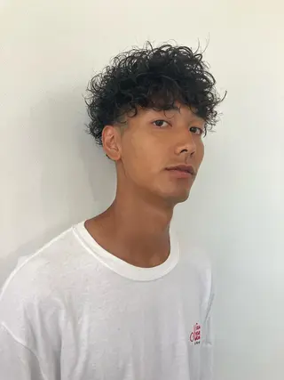 ショート パーマ メンズ salonmall所属・松尾 大介のヘアスタイル