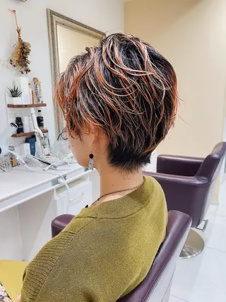 ショート カラー パーマ 池田 顕彦のその他イメージ