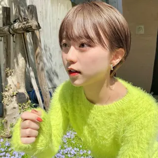 ショート ボブ/縮毛矯正/ レイヤー/塚田のヘアスタイル