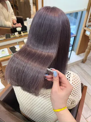 カラー 渋谷/透明感カラー/ 🩶Miwa🩶のヘアスタイル