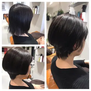 ショート 代表　清水稔也 オージュアソムリエのヘアスタイル