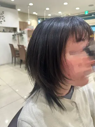 ミディアム Miyu🦄ash メンズカット/まつげのヘアスタイル