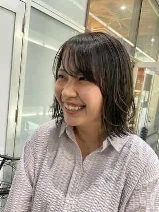 ショート 栄　mighty by H所属・不破一輝/栄/矢場町 ボブ/レイヤー/艶髪のヘアスタイル