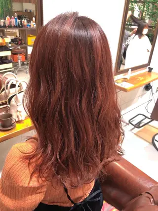 セミロング カラー パーマ ヘアアレンジ メンズ キッズ ネイル マツエク・マツパ ⭐️ハイクオリティ カラー杉本雄志⭐️のヘアスタイル