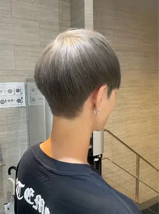 メンズ 韓国カット/透明感 Re.Labo岡本のヘアスタイル