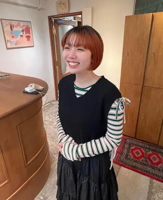 カラー aiko【艶カラー ・ミニモ年内で終了】のヘアスタイル