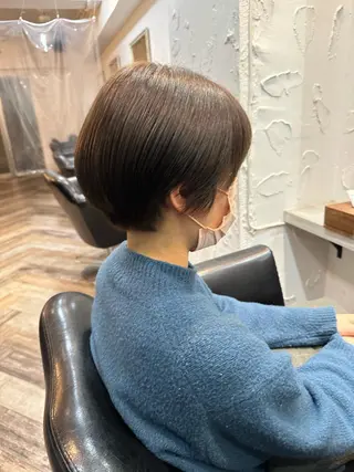 ショート カラー 庭山 理沙のヘアスタイル