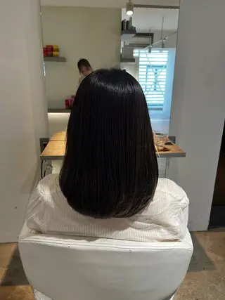 ミディアム ♥️透明感×抜け感 ベージュ/佑珠♥️のヘアスタイル