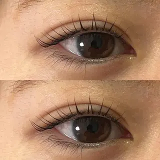 マツエク・マツパ 韓国風顔まわり/ベー ジュ/マツエク♡美咲のマツエク・マツパデザイン