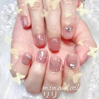 ネイル 🦋チップ長さだし 専門店🦋のネイルデザイン