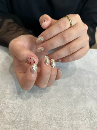 ミディアム ｵｵﾀｹ ﾚｲﾅのネイルデザイン