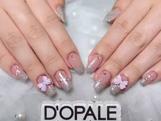 ネイル D‘OPALEサロン所属・長さ出し専門店 上野kkのネイルデザイン