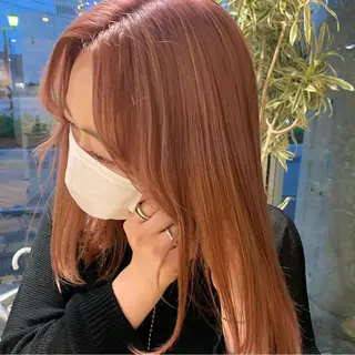 ロング カラー ヘアアレンジ 横山 千夏のヘアスタイル