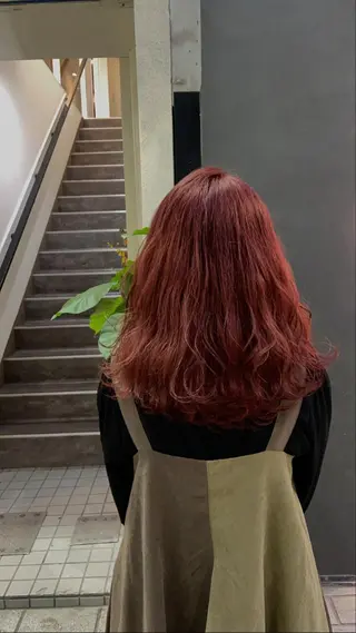 セミロング nico🏁 rihoのヘアスタイル