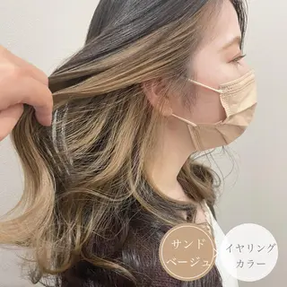 ショート カラー アンブレラカラー💫 フェイスフレーミングのヘアスタイル