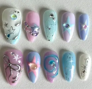 ミディアム nami ナミのネイルデザイン