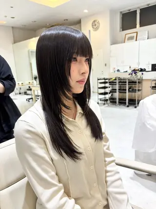 ロング U hair師勝 成戸飛羽磨のヘアスタイル