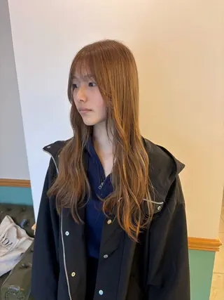 ロング カラー 似合わせハイトーン 👾はちすのヘアスタイル