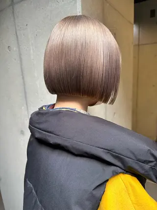 ショート カラー 似合わせウルフ/ レイヤー/山本祐輔のヘアスタイル