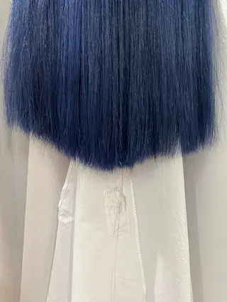 ロング カラー andthebricks所属・剱持 介里のヘアスタイル