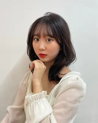 ミディアム ❤️ショートカット ・顔周りカット❤️のヘアスタイル