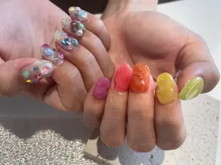 ミディアム m kaori𓃟のネイルデザイン