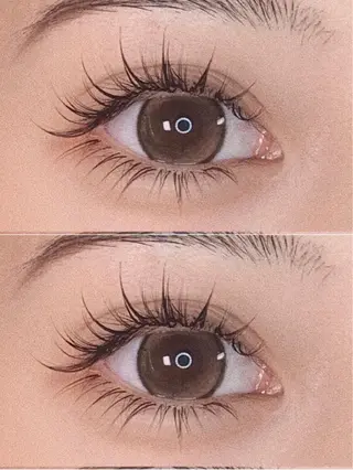 マツエク・マツパ Angela エステサロンのマツエク・マツパデザイン