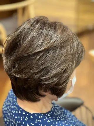 ショート Maison Blanc西宮阪急店所属・小野まさや /ショートカットのヘアスタイル