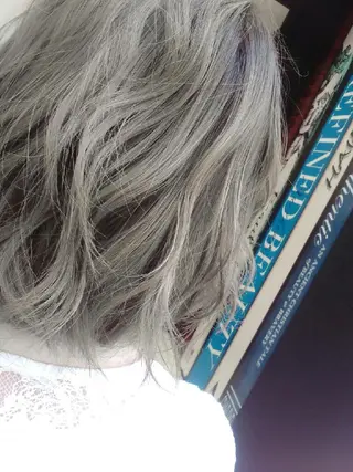 ミディアム カラー ヘアアレンジ Ma ruのヘアスタイル