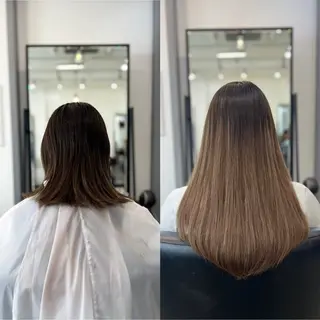 ミディアム 髙橋 李里亜のヘアスタイル