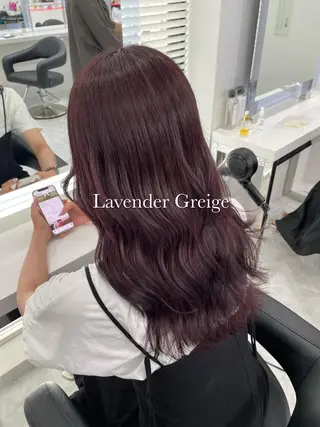 ロング カラー ヘアアレンジ ♡ 𝐑𝐈𝐎♡のヘアスタイル