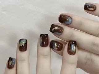 ネイル ☁️Minmin Tsuki💙🩵のネイルデザイン