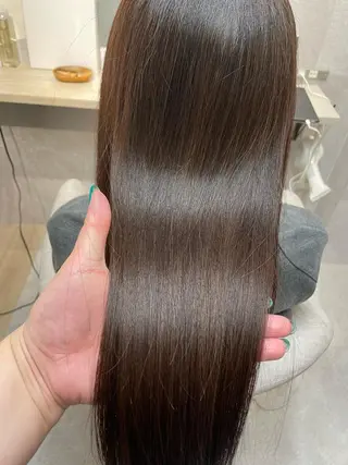 ロング カラー 西 めぐみのヘアスタイル