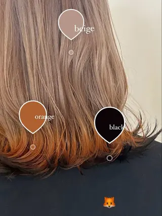 セミロング Terve. 水野 菜々香のヘアスタイル