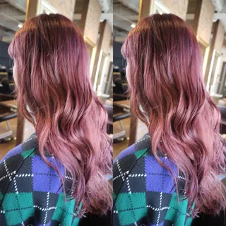 ミディアム カラー JILBLAN京都 ショート/ハイライトのヘアスタイル