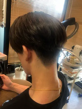 メンズ 🎀縮毛矯正.暗髪 .艶髪🩶ちひろのヘアスタイル