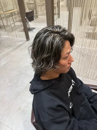 メンズ エイト半田所属・大松 菜々実のヘアスタイル