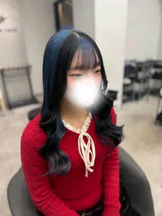 ロング カラー ハイトーン/髪質改善 🦋KASUGA🖤のヘアスタイル