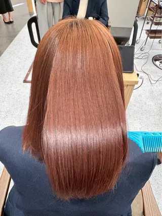 ミディアム AFLOAT satomiのヘアスタイル