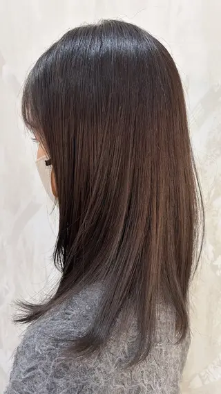カラー 町田 未希のヘアスタイル