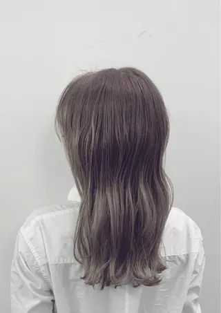 ロング カラー ブリーチソムリエ認定 梅田茶屋町Eir辻のヘアスタイル