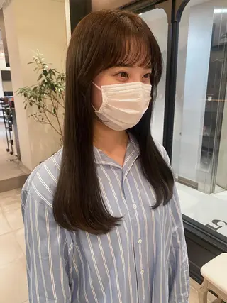 ロング カラー riria/ボブ /ブラウンカラー🎀のヘアスタイル